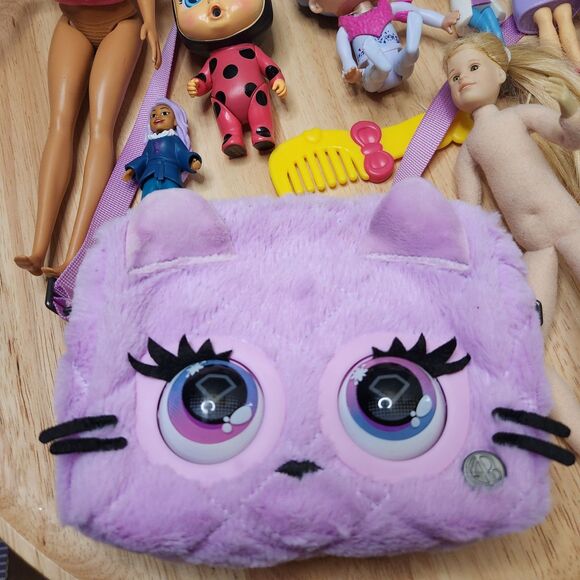 Girls Toy Bundle – Barbie, Shimmer Doll, Cat Purse & More | Pretend Play Lot - Picture 7 of 9